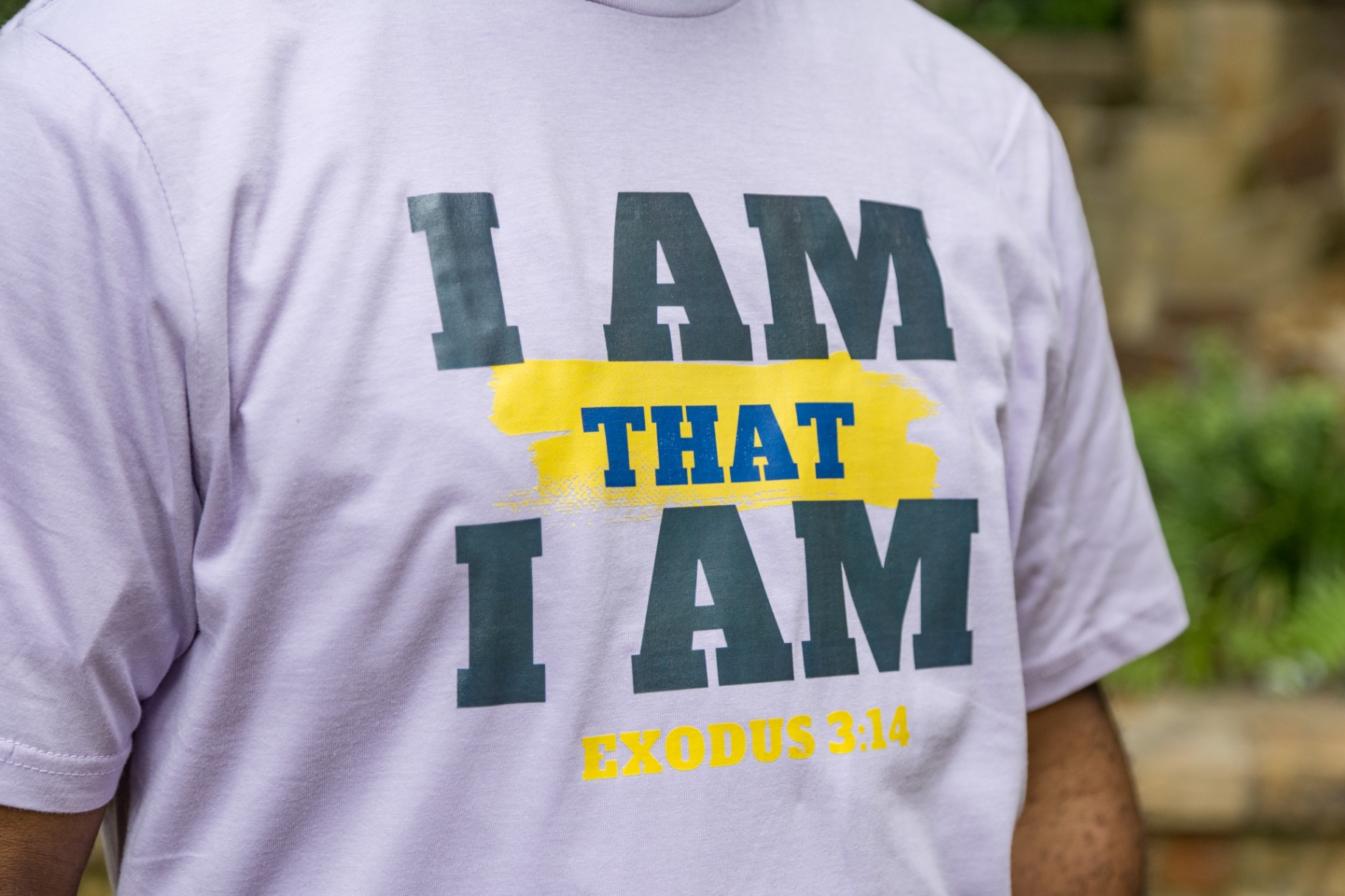 I Am That I Am — front detail