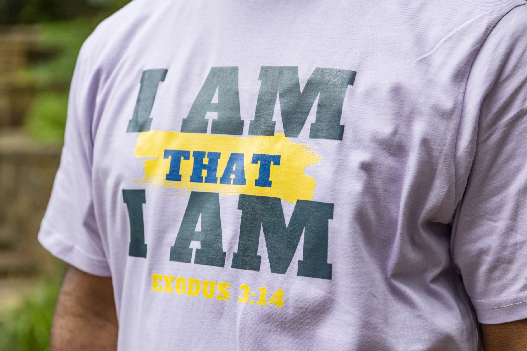 I Am That I Am — back print